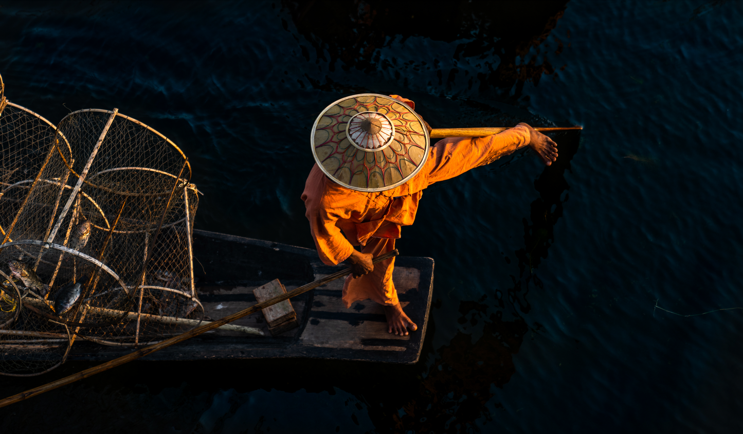 Ph: En medio del lago Inle